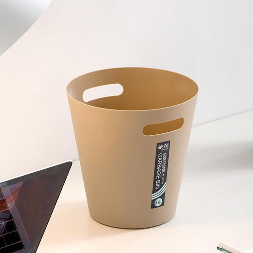 CHAHUA茶花垃圾桶无盖废纸篓+150只垃圾袋加厚45*55cm1526+3215P 商品图1