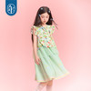 年衣儿童小飞袖连衣裙25年夏季新款甜美国风大童繁花假日连衣裙 商品缩略图0