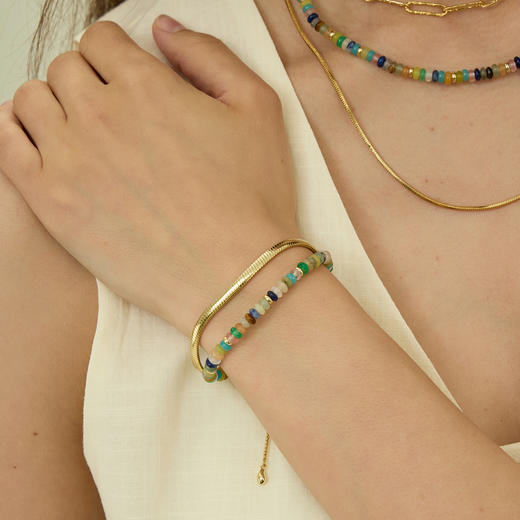 ARSIS｜秘密花园系列 彩虹守护串珠手链 商品图5