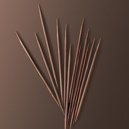 茶花 一次性碳化竹牙签460支+50牙线棒独立装剔牙器314003+314004 商品图2