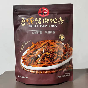 108g喜友原味猪肉松条 酥脆可口 美味又健康