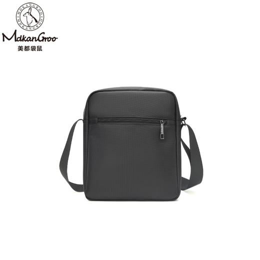 美都袋鼠/MDKANGROO黑色牛津布斜跨包MDXXB4010-A 商品图1