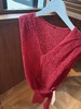 PIANAI冷小姐# 红色v领飘带罩衫 商品缩略图2