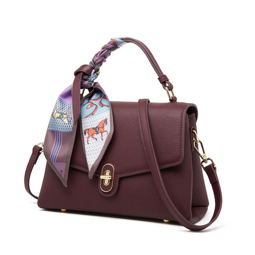 【预售3天】2025新款设计高级感时尚休闲女士斜挎手提包SC1738 商品图3