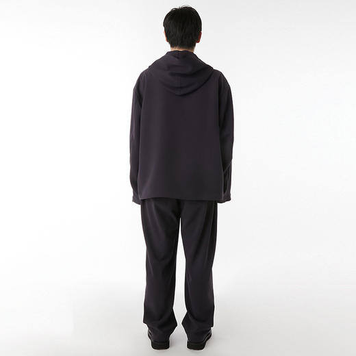 N.HOOLYWOOD HOODIE BLOUSON 丝绸触感廓形连帽夹克外套 商品图3
