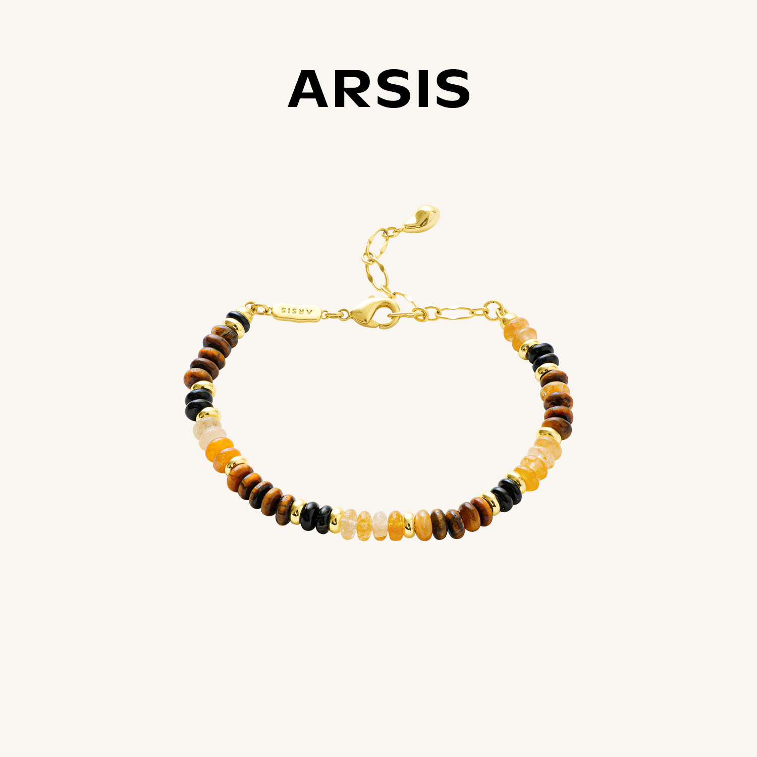 ARSIS｜秘密花园系列 虎眼财运串珠手链