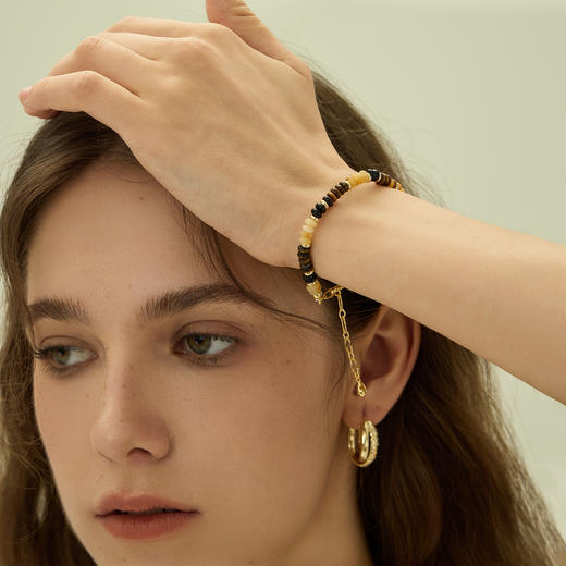 ARSIS｜秘密花园系列 虎眼财运串珠手链 商品图2