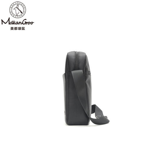 美都袋鼠/MDKANGROO黑色牛津布斜跨包MDXXB4010-A 商品图4