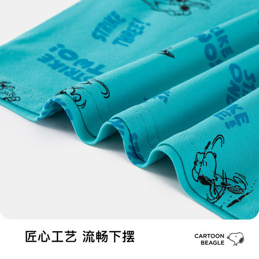 【100-120】【史努比】男童夏季短袖T恤 商品图8