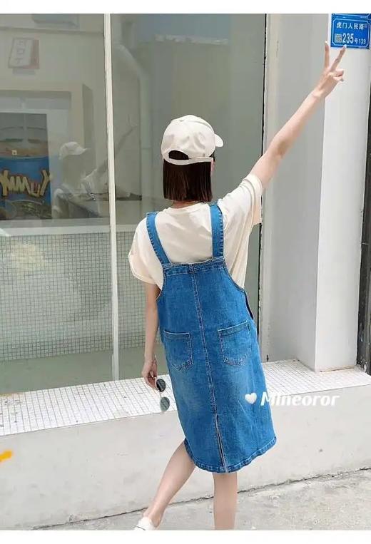 327271#牛仔背带裙 商品图4