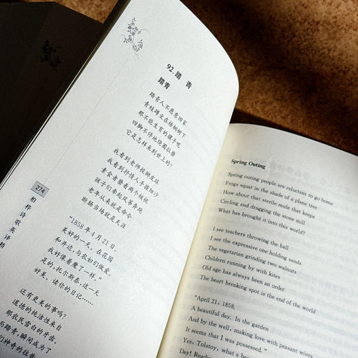 柏桦诗歌英译精选 杨安文 中国当代诗歌 汉英对照 六点图书 商品图13