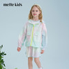mettekids儿童皮肤衣2025夏季新款女童夏季轻薄渐变外套裤子套装 商品缩略图0