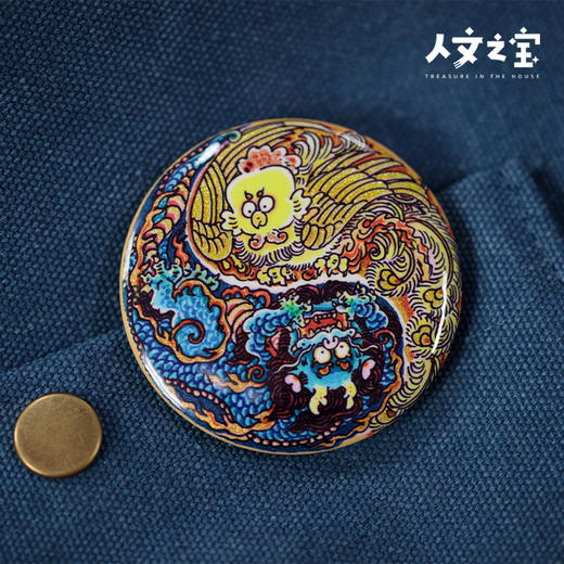 【人文之宝】李云中·人中龍鳳限定徽章 商品图1