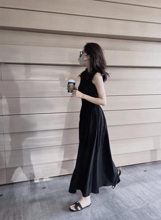 【高品质私服】【TT棉质A字收腰无袖连衣裙】柔软细腻，透气吸汗，垂坠感强G1318-CC【无标出货 介意慎拍】 商品图2