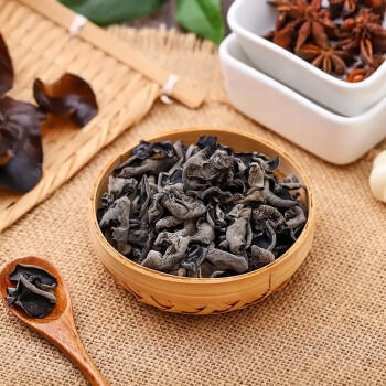 禾煜 黑龙江单片黑木耳150g 肉厚无根  炒菜火锅凉拌煲汤食材 商品图1