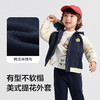 巴拉巴拉宝宝外套儿童上衣2025新款秋装复古美式提花小动物插肩袖 商品缩略图3