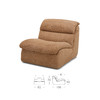 顾家家居整装 现代舒适 布艺单椅KZ.A029B嘟可椅 商品缩略图1