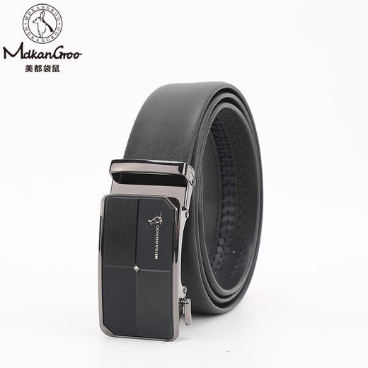 美都袋鼠/MDKANGROO 男士商务通勤礼盒黑色自动扣皮带MD309AM203-DA-M2 商品图0