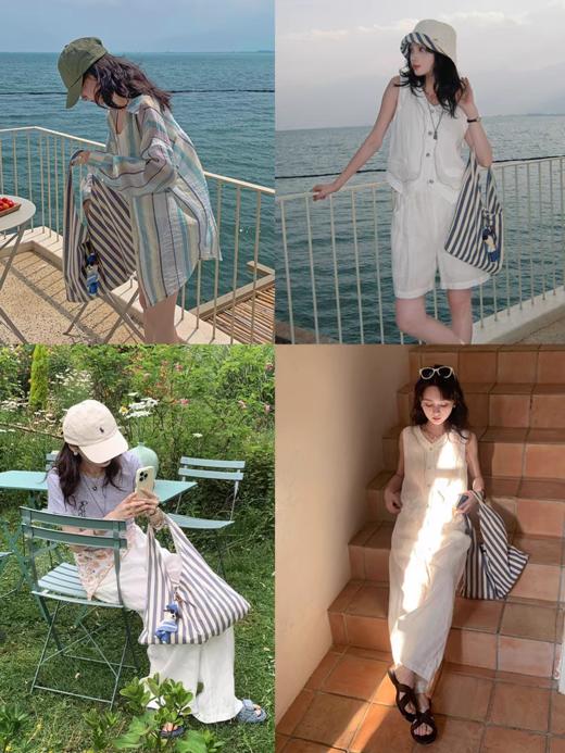 浮生八记/25P009/25P010/25P008/撞色盆帽饺子包 商品图1