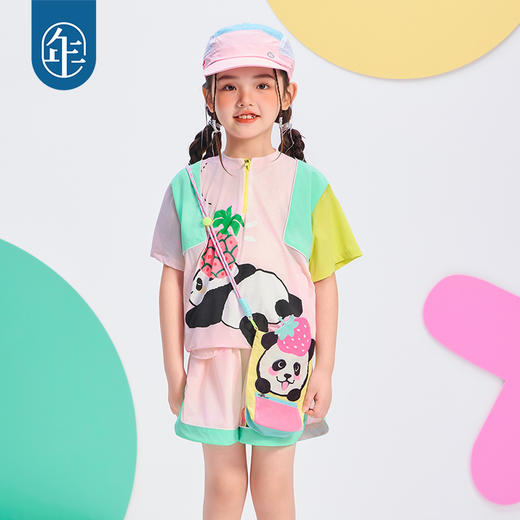 年衣儿童斜挎包25夏季新款卡通原创设计包包帆布包盼达乐园挎包 商品图4