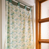 帘子菊花系列碎花门帘隔断帘遮挡帘新款高档高级厨房卧室房间 商品缩略图3