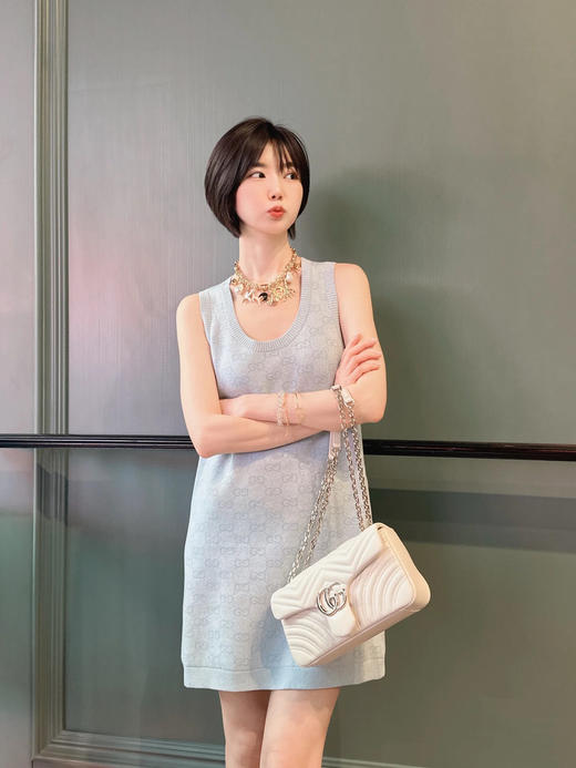 Gucci古驰25早春暗纹连衣裙（TM） 商品图3