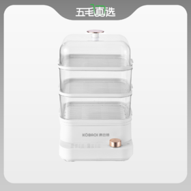 康巴赫秒热防干烧电蒸箱（米白）