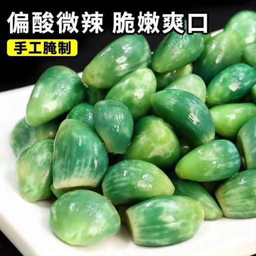 【秒杀❗️9.9抢🔥腊八蒜200g】酸甜脆爽，经典搭配，配饺子超好吃！腌制翡翠蒜糖醋泡蒜瓣即食下饭菜绿蒜个细选大饱满解腻 商品图3
