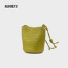 和诚行 2025新款小众编织水桶包女时尚休闲真皮简约单肩包4420163 商品缩略图3