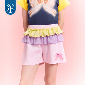 年衣童装女童短裤25夏新款新中式民族风宽松大童瑞瑞星光短裤