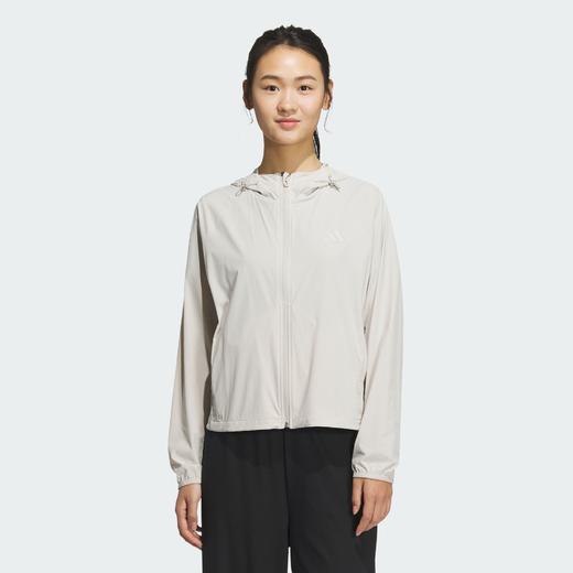 Adidas阿迪达斯WINDBREAKER 凉感防晒UPF50+运动休闲连帽夹克外套JN0706 商品图0