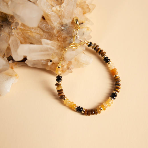 ARSIS｜秘密花园系列 虎眼财运串珠手链 商品图6