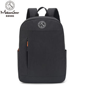 美都袋鼠/MDKANGROO15.6英寸笔记本电脑黑色双肩包MDXXB4001-A