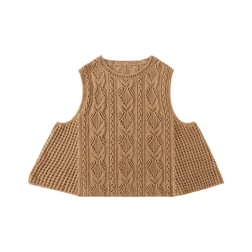 苏苏姐家夏蝉背心手工diy钩针编织棉麻上衣毛线团材料包 商品图4