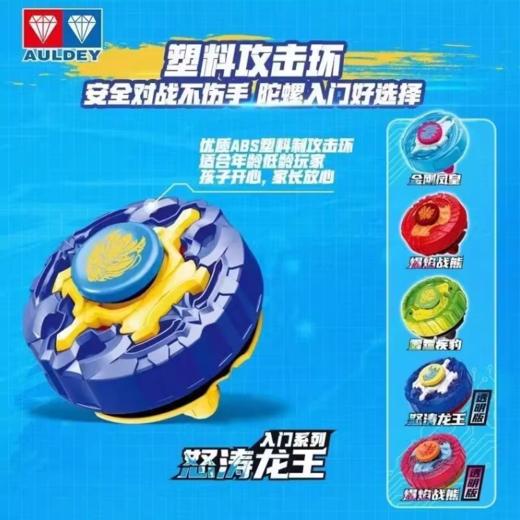 飓风战魂欢乐陀螺玩具(盲盒款式随机)1个 商品图1
