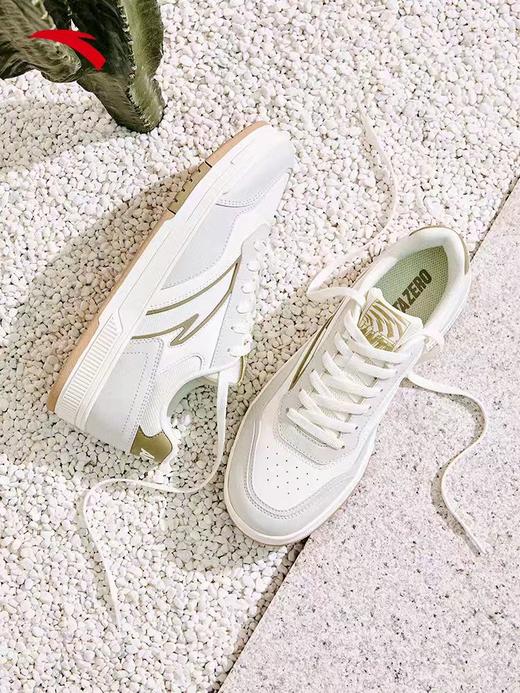 安踏百川丨低帮休闲板鞋男2025夏季新款潮流小白鞋男鞋112528012 商品图8