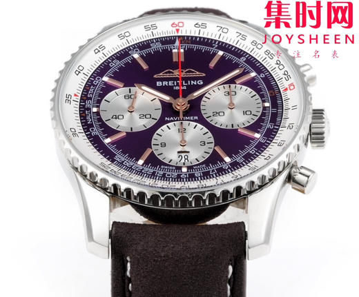 BLS百年灵新款航空计时系列 B01计时男士机械腕表 Navitimer 1 B01 Chronograph V2升级版 新款B01透底机芯 商品图2