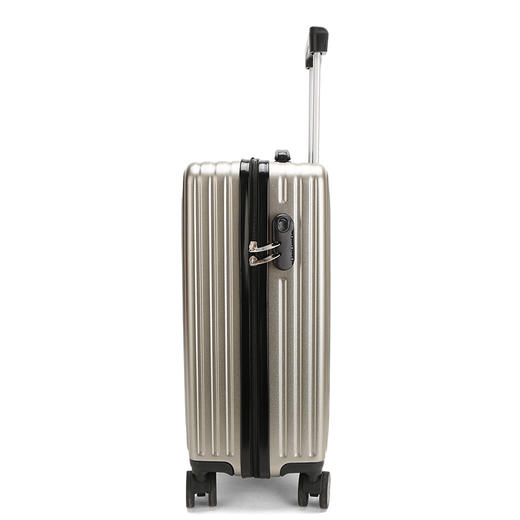 美都袋鼠/MDKANGROO
20英寸休闲时尚拉链款香槟色男女款万向轮拉杆箱MD5107-20X 商品图3