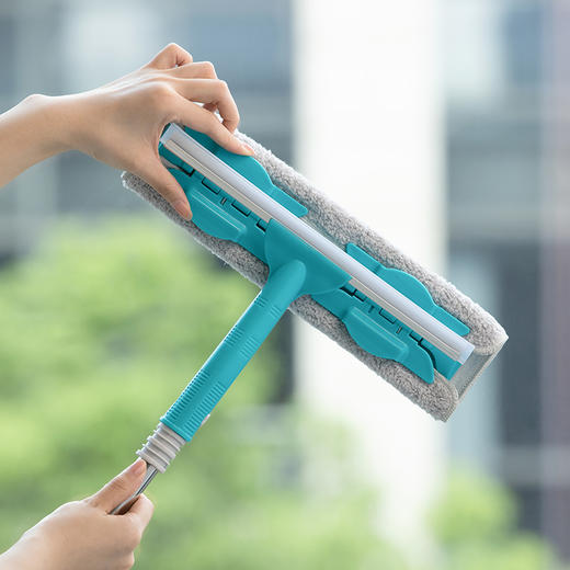 茶花 擦玻璃神器玻璃刮擦窗器家用擦窗户刮水器玻璃清洁器 商品图2