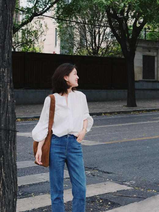 【高品质私服】【RL宽松版型棉质衬衫】精简衣型简约精致 优雅知性G1408-CC【无标出货 介意慎拍】 商品图0