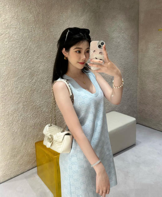 Gucci古驰25早春暗纹连衣裙（TM） 商品图6