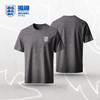 【官方正版】英格兰国家队 | 夏季灰色运动T恤透气舒适基础版短袖 商品缩略图0