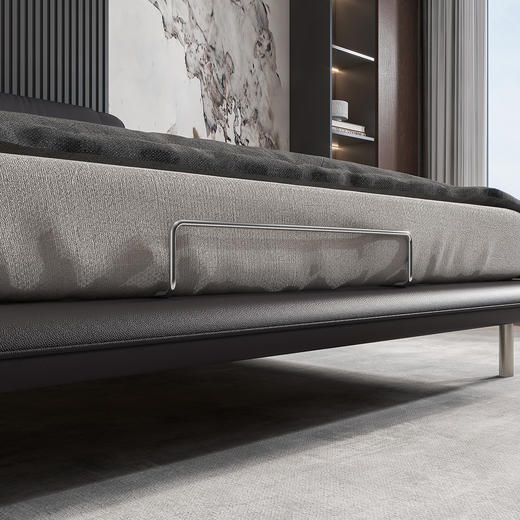 顾家家居整装 意式极简 皮艺软床KZ.B1097PF3 黛丽 商品图11