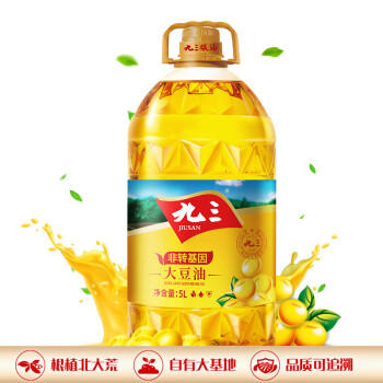 九三 非转基因 大豆油 一级 5L 商品图2