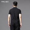 PINLI品立2025夏季新款商务休闲短袖POLO衫男士潮牌修身翻领上衣BG252112084 商品缩略图2