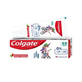 高露洁少儿健齿氟防蛀牙膏天然草莓味70克*2  6岁以上    WY