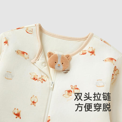 【商场同款】英氏儿童睡袋长袖夹棉分腿睡袋男童女童防踢被新款 商品图1