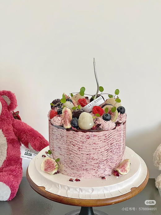 手工杨梅荔枝蛋糕（荔枝芒果夹心）过敏者可备注其他夹心 商品图1