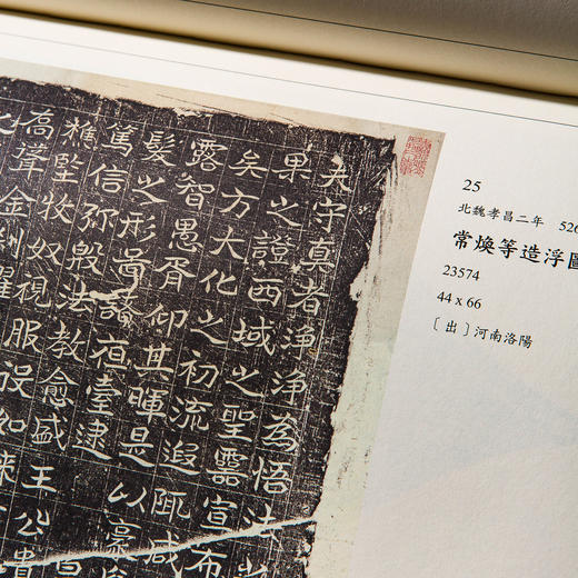 【绝版好书】《北朝佛教石刻拓片百品》八开精装277页，2008年台湾中研院史语所初版 商品图10