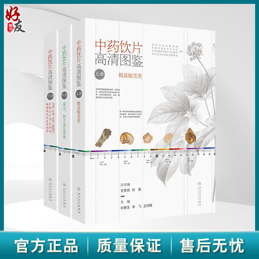 全3册 中药饮片高清图鉴 上册+中册+下册 3本套装 刘春生 李飞 王丽霞 包含果实种子及全草类中药饮片充分展现197种果实种子等 商品图0